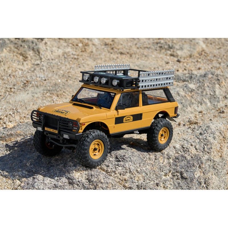 1/24 Range Rover 1st gen. FCX24M crawler RTR kit - camel Trophy | Ventedemodelisme.fr