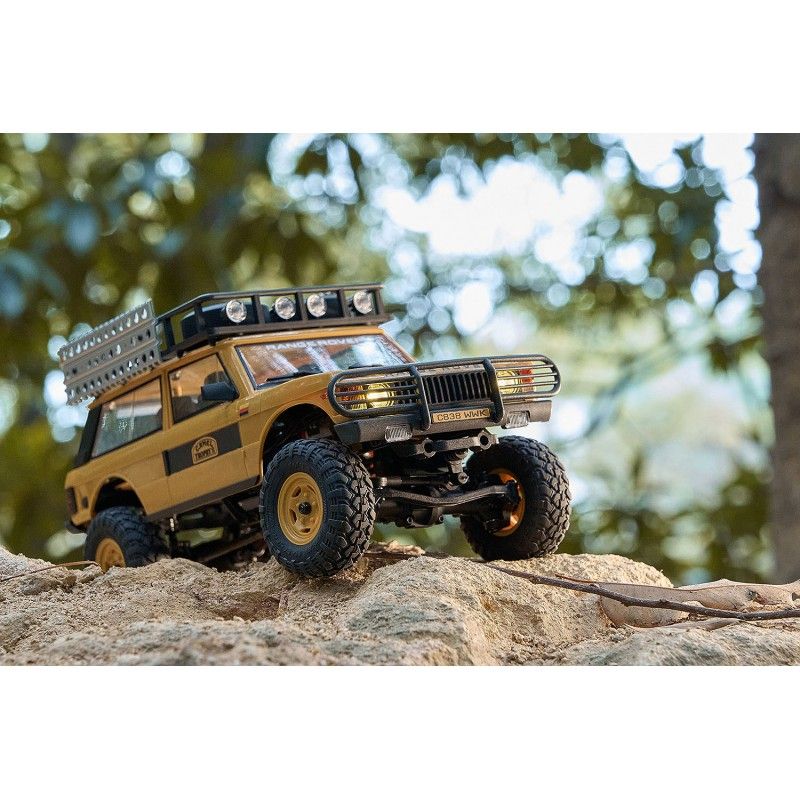 1/24 Range Rover 1st gen. FCX24M crawler RTR kit - camel Trophy | Ventedemodelisme.fr
