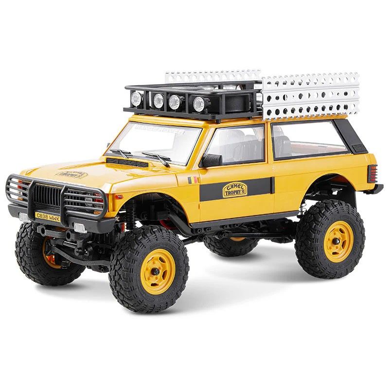 1/24 Range Rover 1st gen. FCX24M crawler RTR kit - camel Trophy | Ventedemodelisme.fr