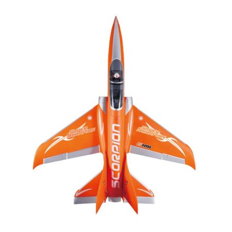 1/12 jet 90mm EDF 6S Super Scorpion V2 PNP kit - Orange