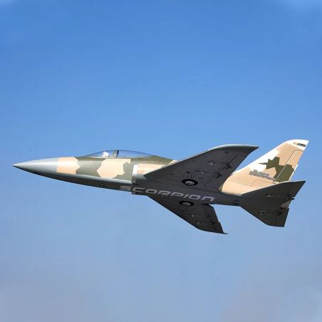 Jet Super Scorpion V2 FMS à turbine de 90 mm - Version Camo, pour LiPo 6S
