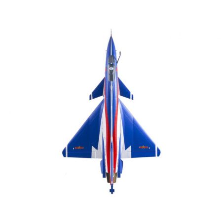 Jet à turbine électrique de 64 mm J-10 FMS - Bleu