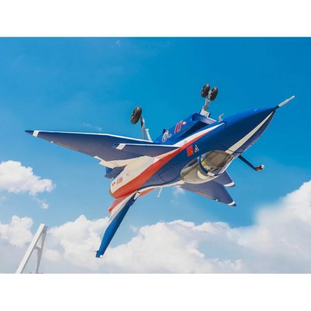 Jet à turbine électrique de 64 mm J-10 FMS - Bleu