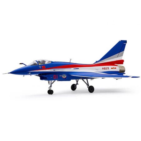 Jet à turbine électrique de 64 mm J-10 FMS - Bleu