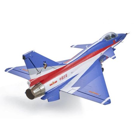 Jet à turbine électrique de 64 mm J-10 FMS - Bleu