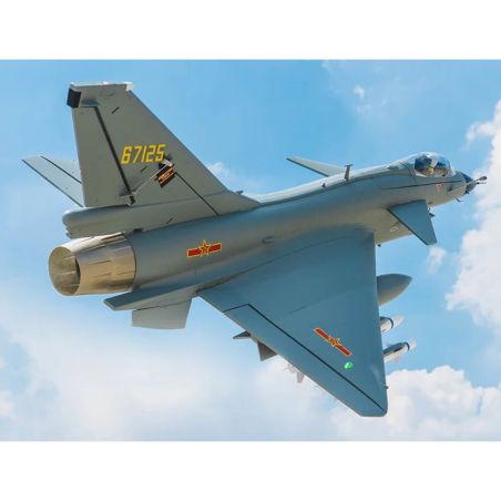 Jet à turbine électrique de 64 mm J-10 FMS - Gris
