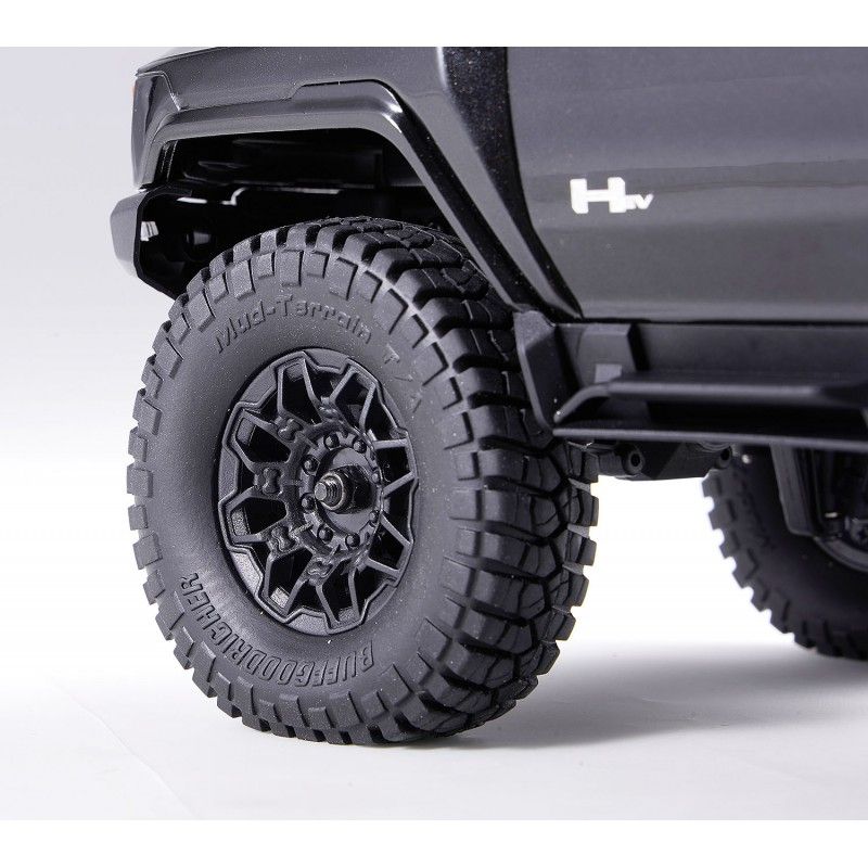 FCX18 Hummer EV RTR FMS - Scale Crawler 1/18 -Noir