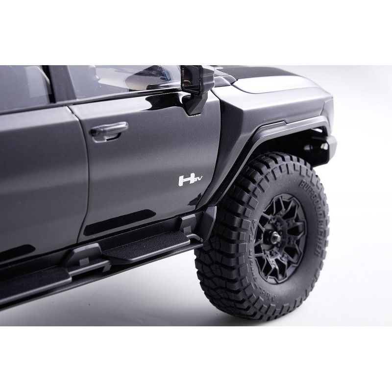 FCX18 Hummer EV RTR FMS - Scale Crawler 1/18 -Noir | Ventedemodelisme.fr