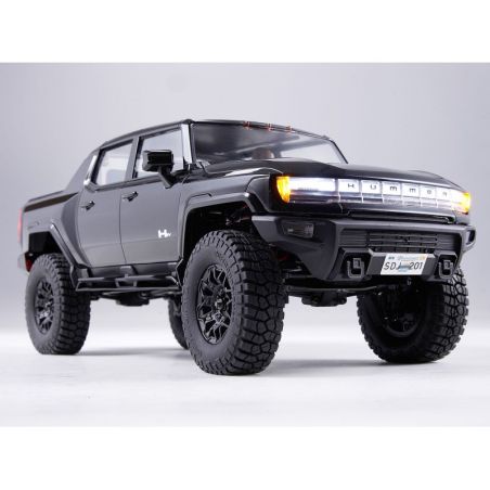 FCX18 Hummer EV RTR FMS - Scale Crawler 1/18 -Noir | Ventedemodelisme.fr