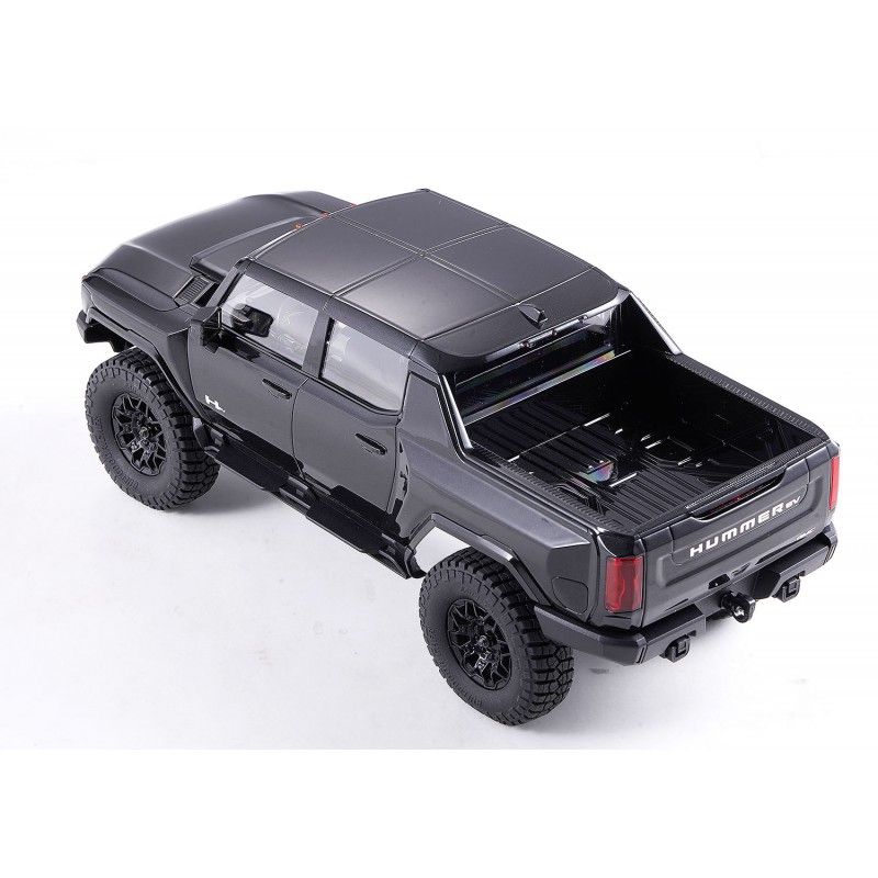 FCX18 Hummer EV RTR FMS - Scale Crawler 1/18 -Noir | Ventedemodelisme.fr