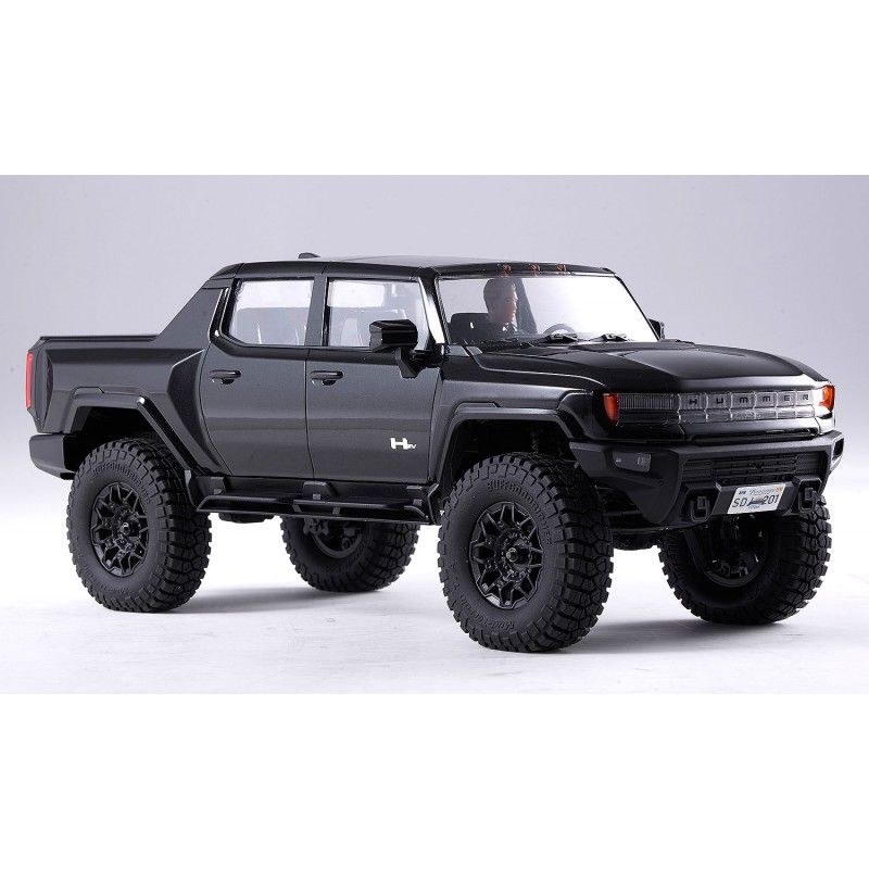 FCX18 Hummer EV RTR FMS - Scale Crawler 1/18 -Noir