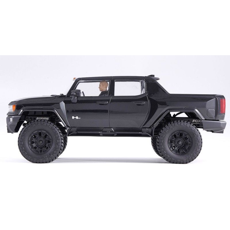 FCX18 Hummer EV RTR FMS - Scale Crawler 1/18 -Noir