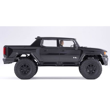 FCX18 Hummer EV RTR FMS - Scale Crawler 1/18 -Noir