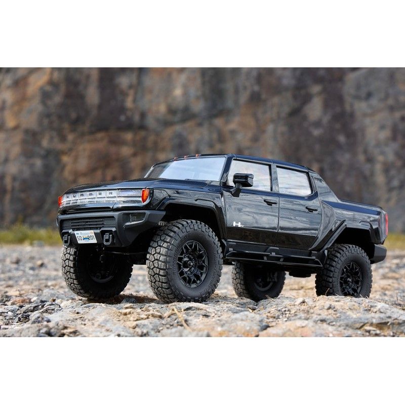 FCX18 Hummer EV RTR FMS - Scale Crawler 1/18 -Noir