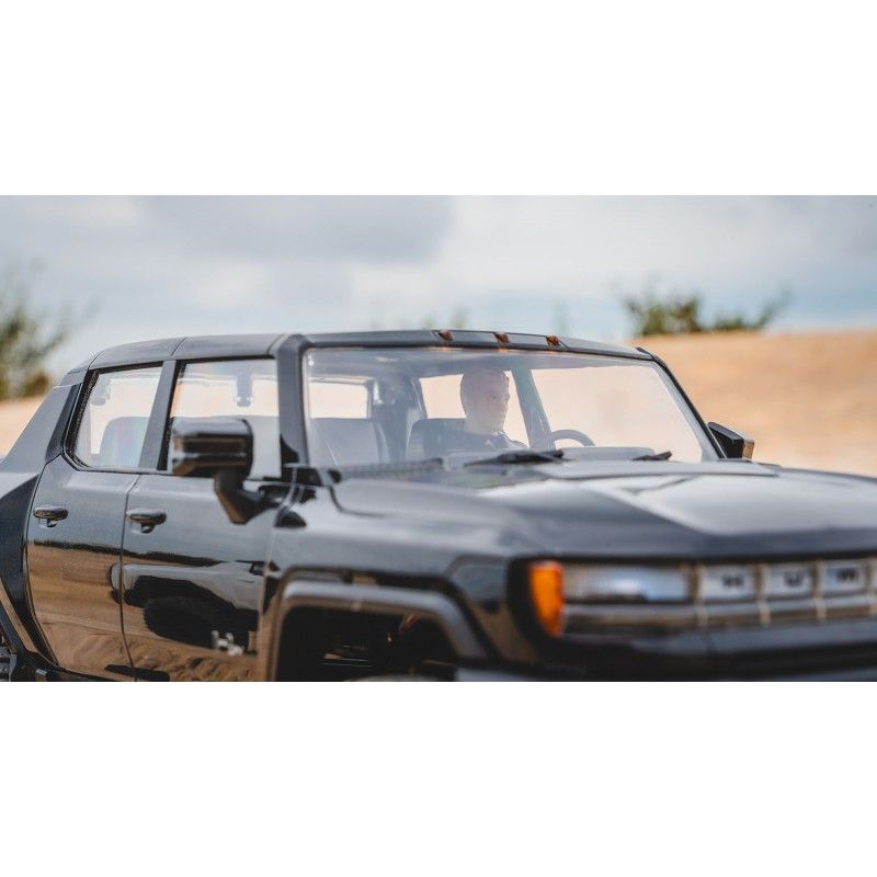 FCX18 Hummer EV RTR FMS - Scale Crawler 1/18 -Noir