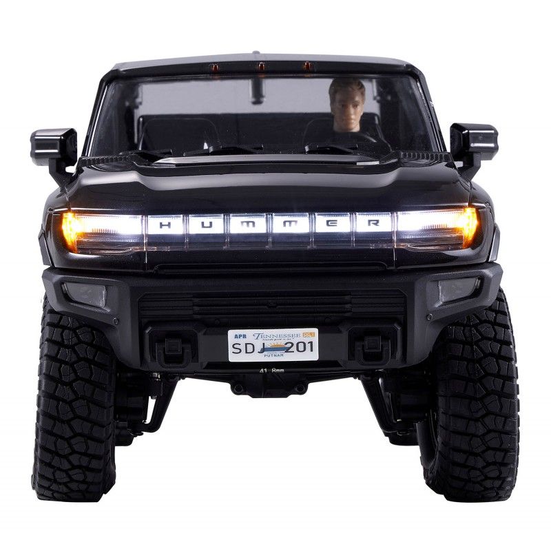 FCX18 Hummer EV RTR FMS - Scale Crawler 1/18 -Noir