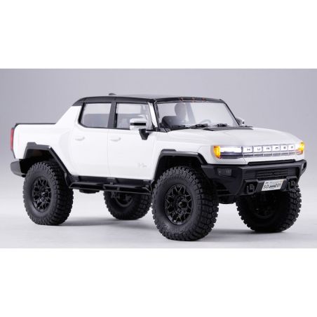 FCX18 Hummer EV RTR FMS - Scale Crawler 1/18 - Blanc | Ventedemodelisme.fr