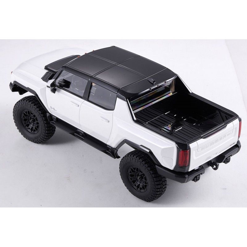 FCX18 Hummer EV RTR FMS - Scale Crawler 1/18 - Blanc | Ventedemodelisme.fr