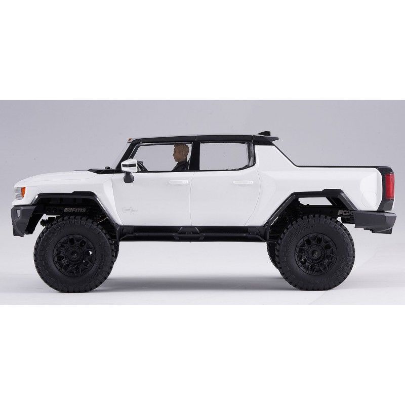 FCX18 Hummer EV RTR FMS - Scale Crawler 1/18 - Blanc