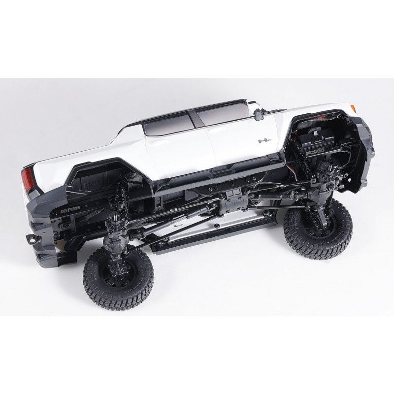 FCX18 Hummer EV RTR FMS - Scale Crawler 1/18 - Blanc | Ventedemodelisme.fr