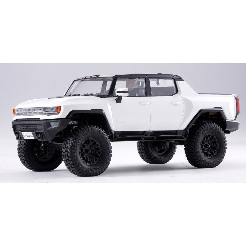 FCX18 Hummer EV RTR FMS - Scale Crawler 1/18 - Blanc | Ventedemodelisme.fr