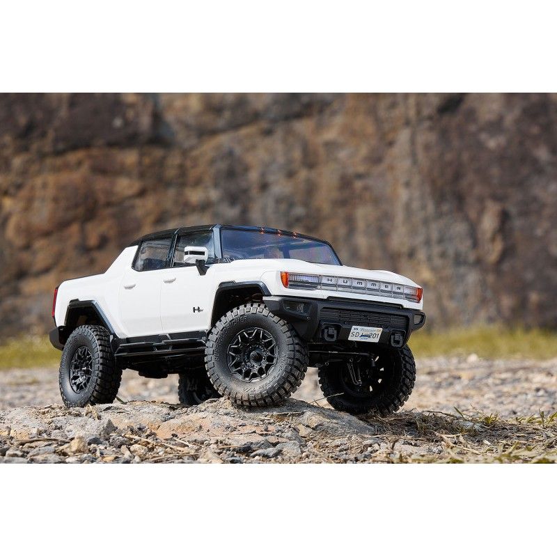 FCX18 Hummer EV RTR FMS - Scale Crawler 1/18 - Blanc