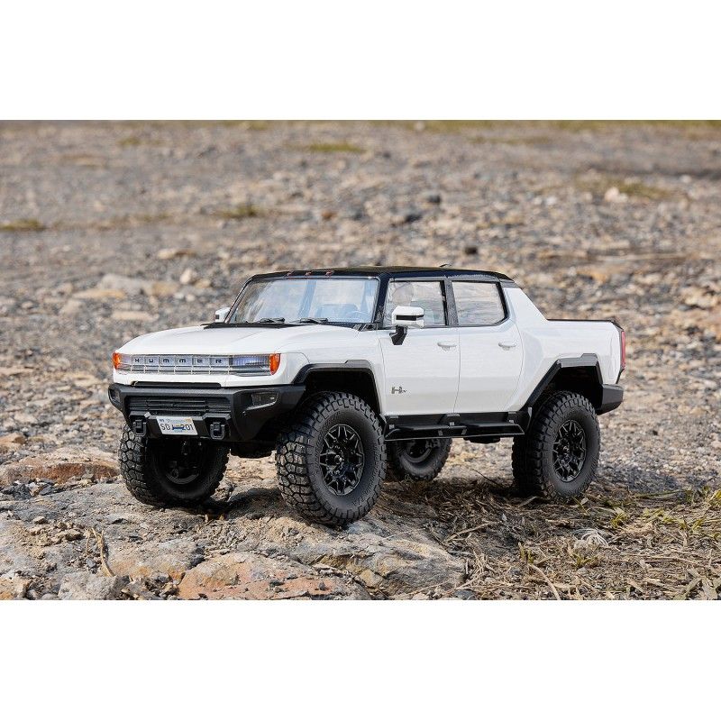 FCX18 Hummer EV RTR FMS - Scale Crawler 1/18 - Blanc | Ventedemodelisme.fr