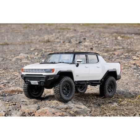 FCX18 Hummer EV RTR FMS - Scale Crawler 1/18 - Blanc | Ventedemodelisme.fr