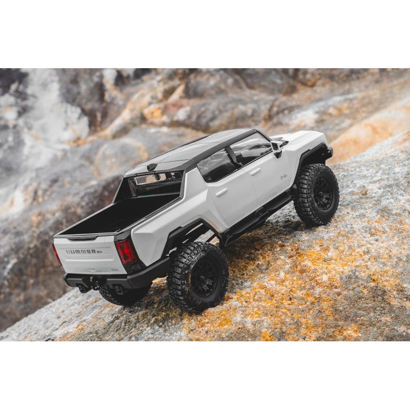 FCX18 Hummer EV RTR FMS - Scale Crawler 1/18 - Blanc