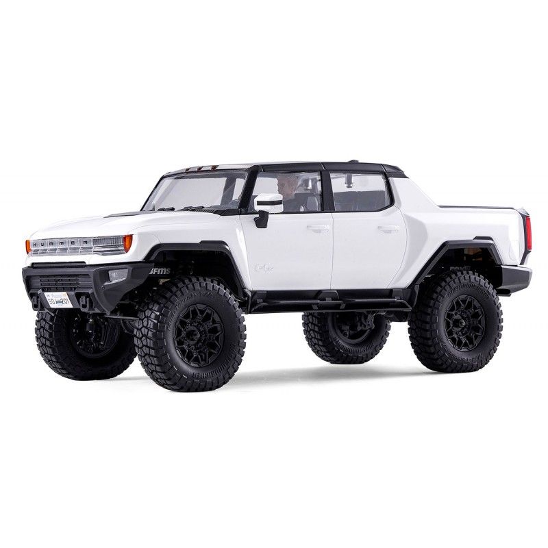 FCX18 Hummer EV RTR FMS - Scale Crawler 1/18 - Blanc | Ventedemodelisme.fr