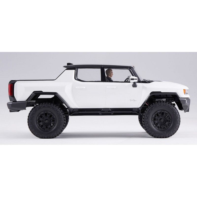 FCX18 Hummer EV RTR FMS - Scale Crawler 1/18 - Blanc | Ventedemodelisme.fr