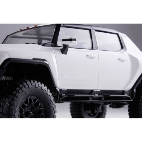 FCX18 Hummer EV RTR FMS - Scale Crawler 1/18 - Blanc | Ventedemodelisme.fr
