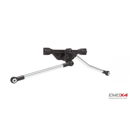 Scale Crawler 1/8 EMO X4 RTR Cross RC - Argent | Ventedemodelisme.fr