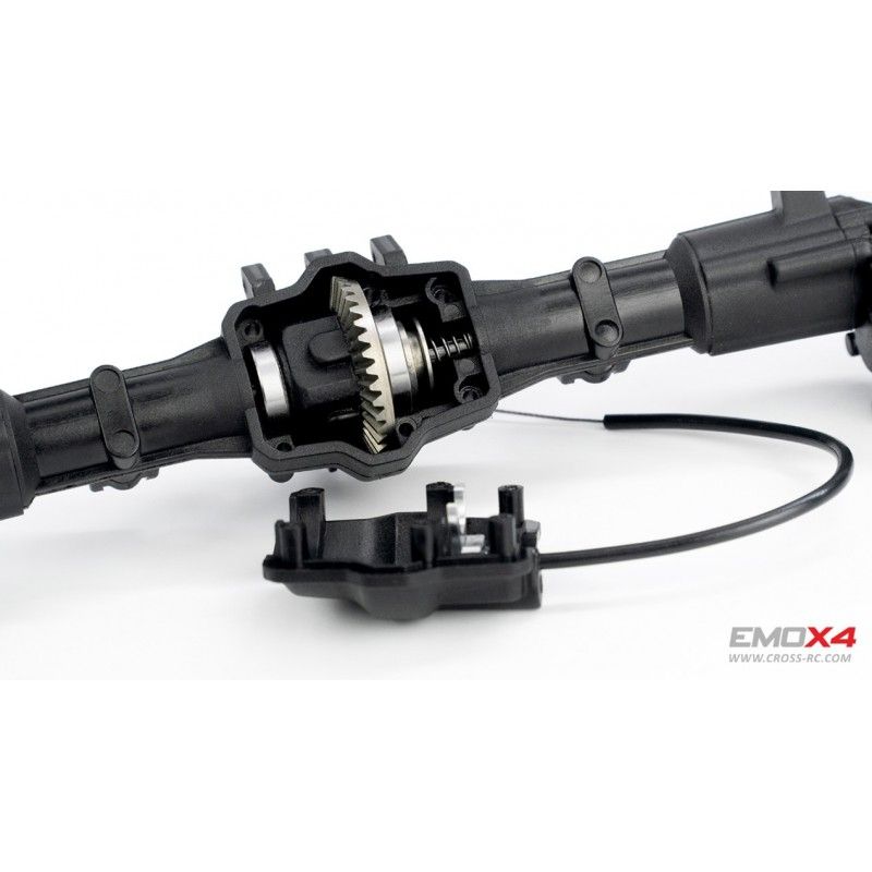 Scale Crawler 1/8 EMO X4 RTR Cross RC - Argent