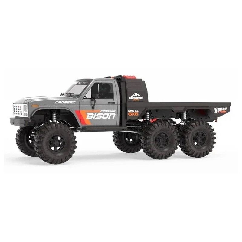 Camion 6WD EMO XL Cross RC au 1/8 RTR - Gris foncé | Ventedemodelisme.fr