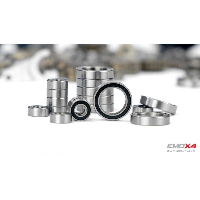 Scale Crawler 1/8 EMO X4 RTR Cross RC - Gris