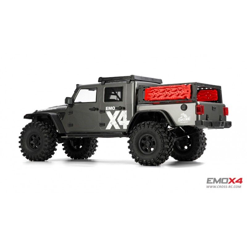 Scale Crawler 1/8 EMO X4 RTR Cross RC - Gris