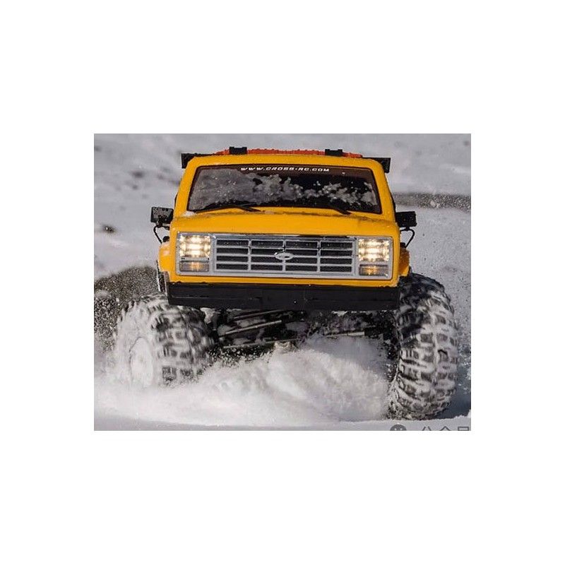 Camion 6WD EMO XL Cross RC au 1/8 RTR - Jaune