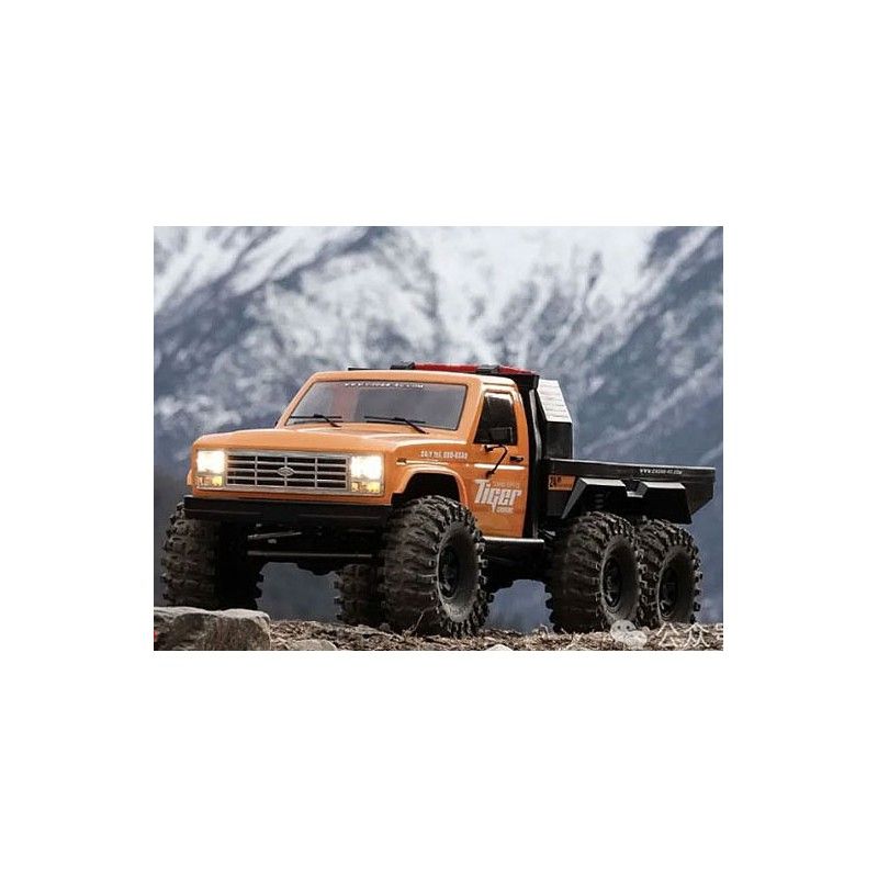 Camion 6WD EMO XL Cross RC au 1/8 RTR - Jaune