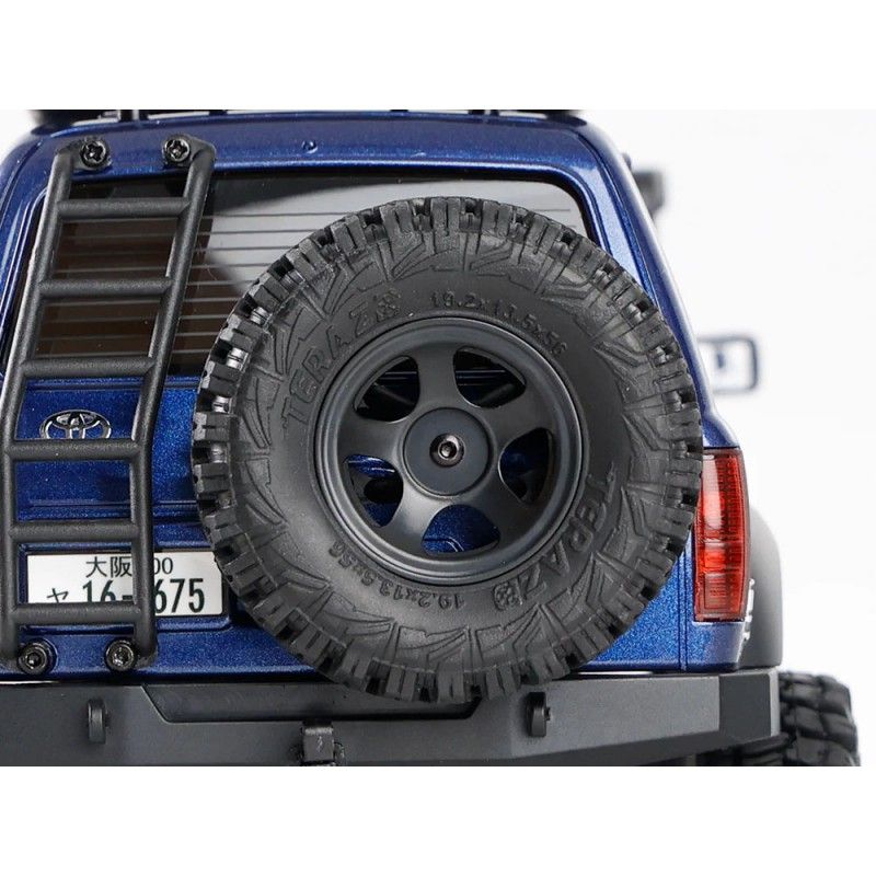 FMS 1/18 Toyota LC80 FCX18 scaler RTR car kit - Bleu | Ventedemodelisme.fr