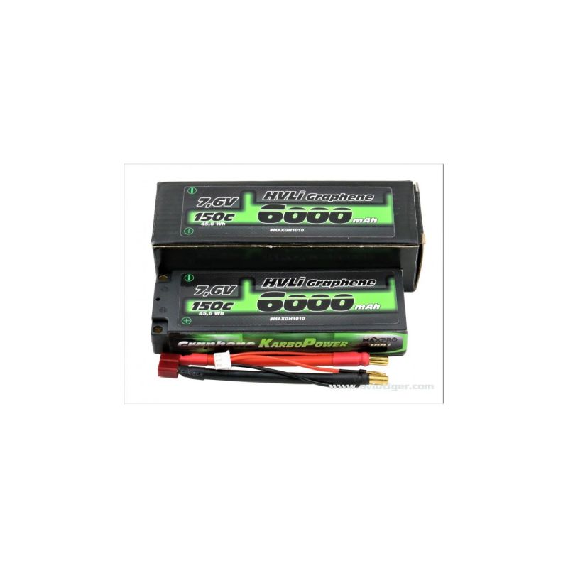 ACCU LIPO HV 7.6V 6000MAH 150C