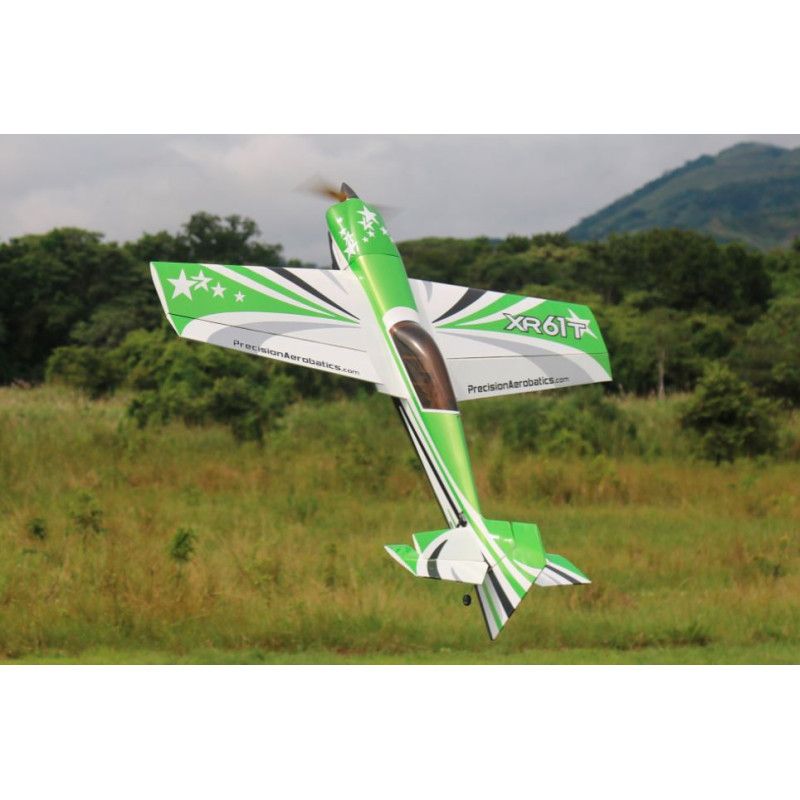 Avion Precision Aerobatics XR 61 T vert ARF env.1.55m