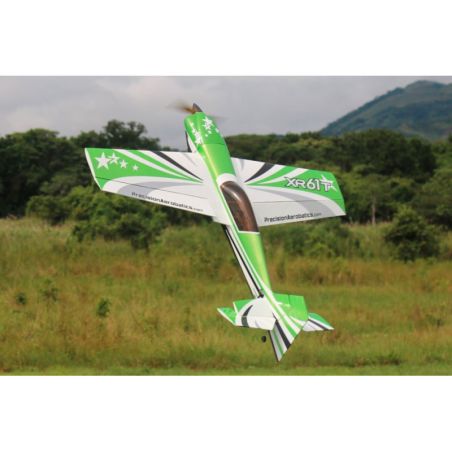 Avion Precision Aerobatics XR 61 T vert ARF env.1.55m