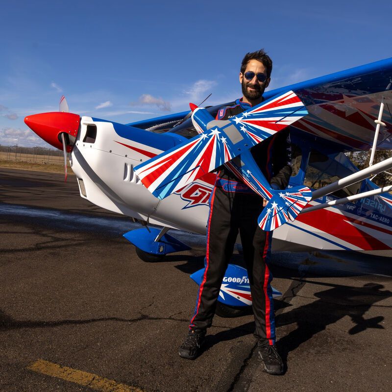 Avion E-flite Decathlon RJG 1.2m PNP