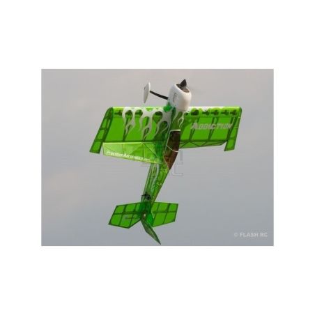 Avion Precision Aerobatics Addiction (V2) vert ARF env.1.00m - avec LEDs