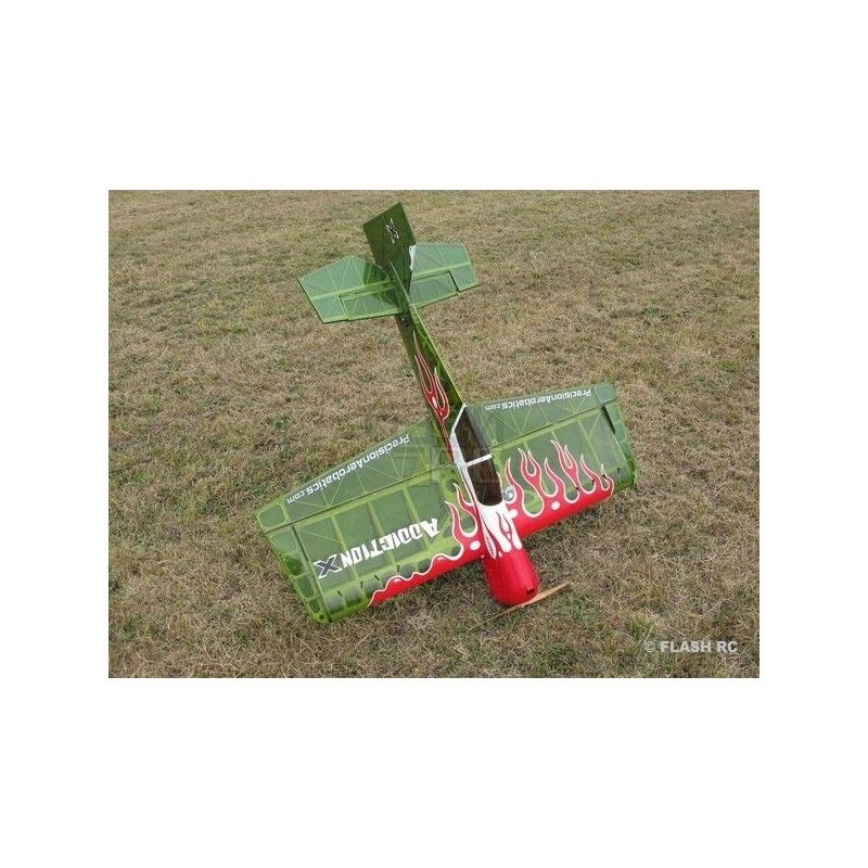 Avion Precision Aerobatics Addiction X (V2) vert ARF env.1.27m - avec LEDs