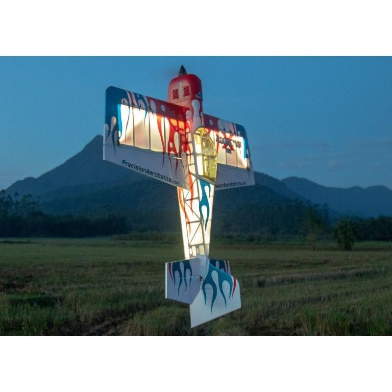 Avion Precision Aerobatics Addiction X (V2) blanc ARF env.1.27m - avec LEDs