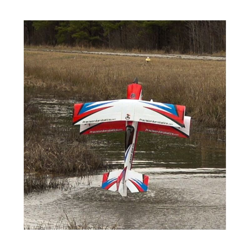 Avion Precision Aerobatics Ultimate AMR 60 Rouge Blanc et Bleu ARF env.1.3m