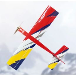 Avion OMPHOBBY Challenger Rouge env 1,25m PNP 2