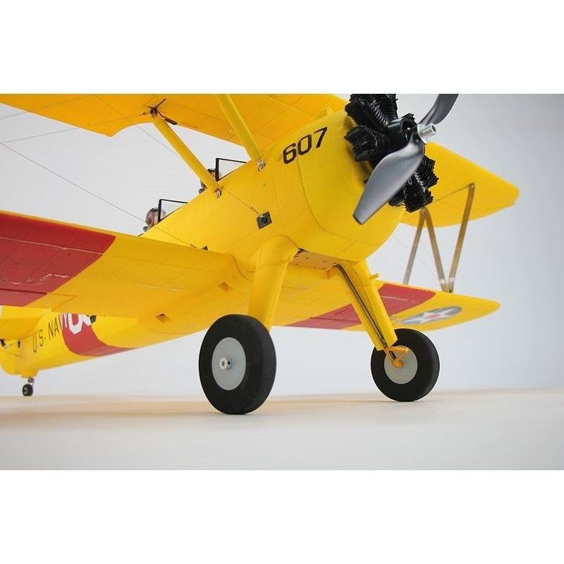 Avion Dynam PT-17 Jaune PNP env. 1.30m
